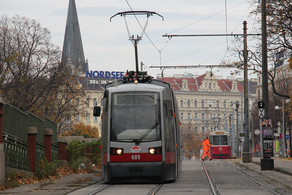Ulf auf der Linie 18