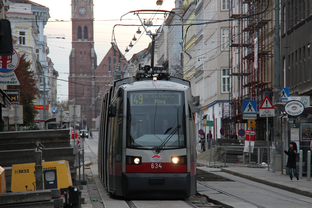 Ulf auf der Linie 49