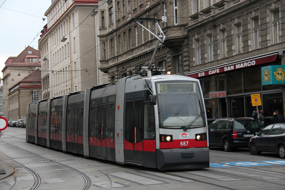 Ulf auf der Linie 49