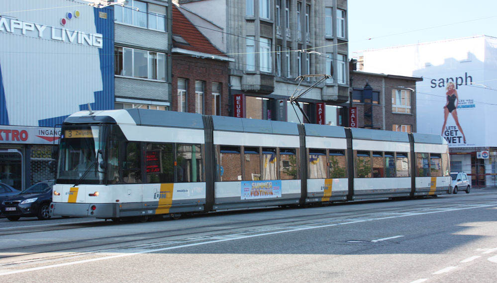 Hermelijn tram Antwerpen Antwerp Anvers