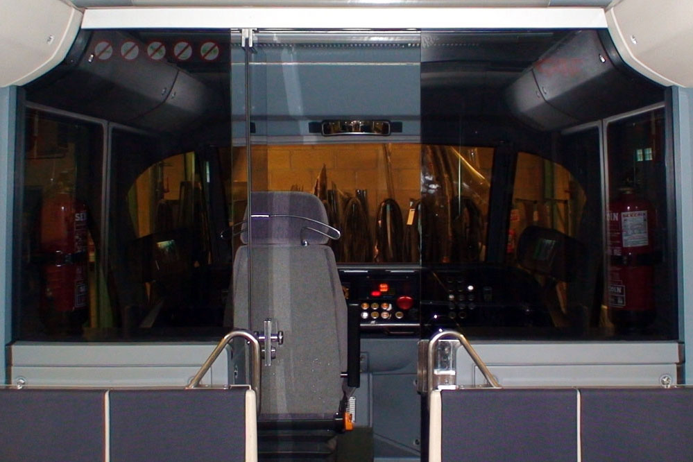 Bilbao tram depot Straßenbahnremise