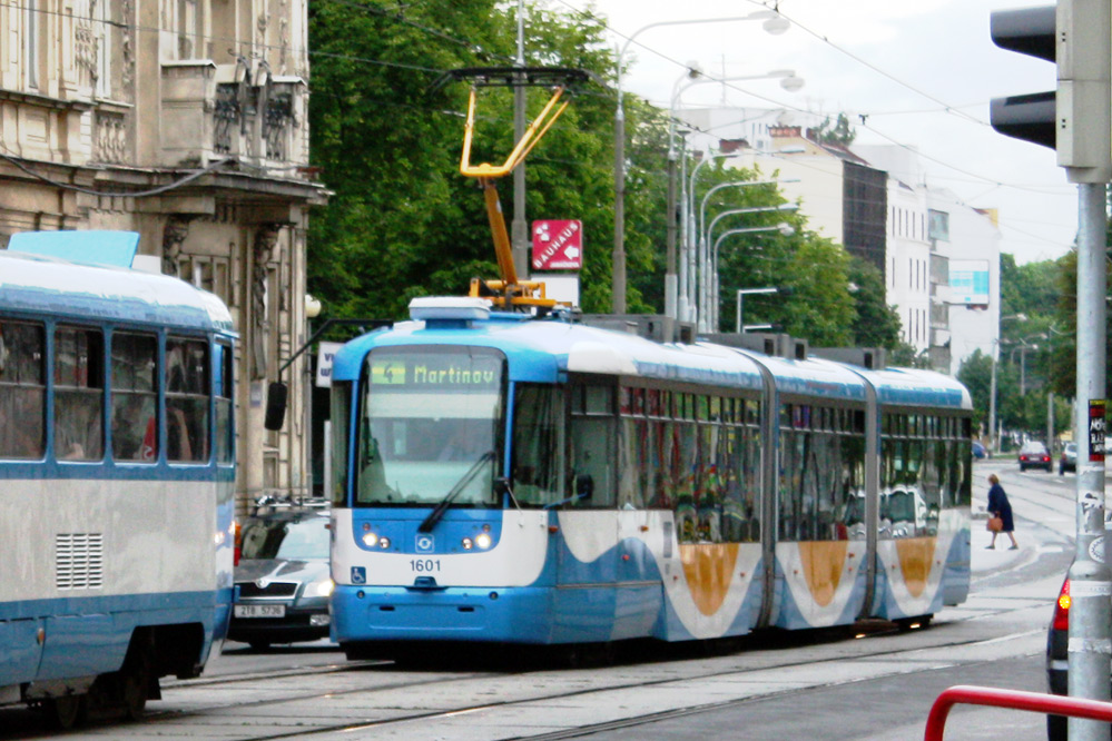 VarioLF3 low floor tram Ostrava