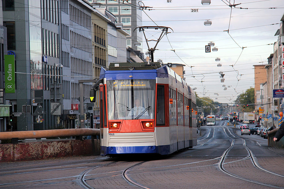 Darmstadt ST13 Straßenbahn tram