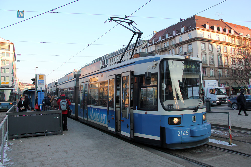 München Trambahn R2.2 Munich