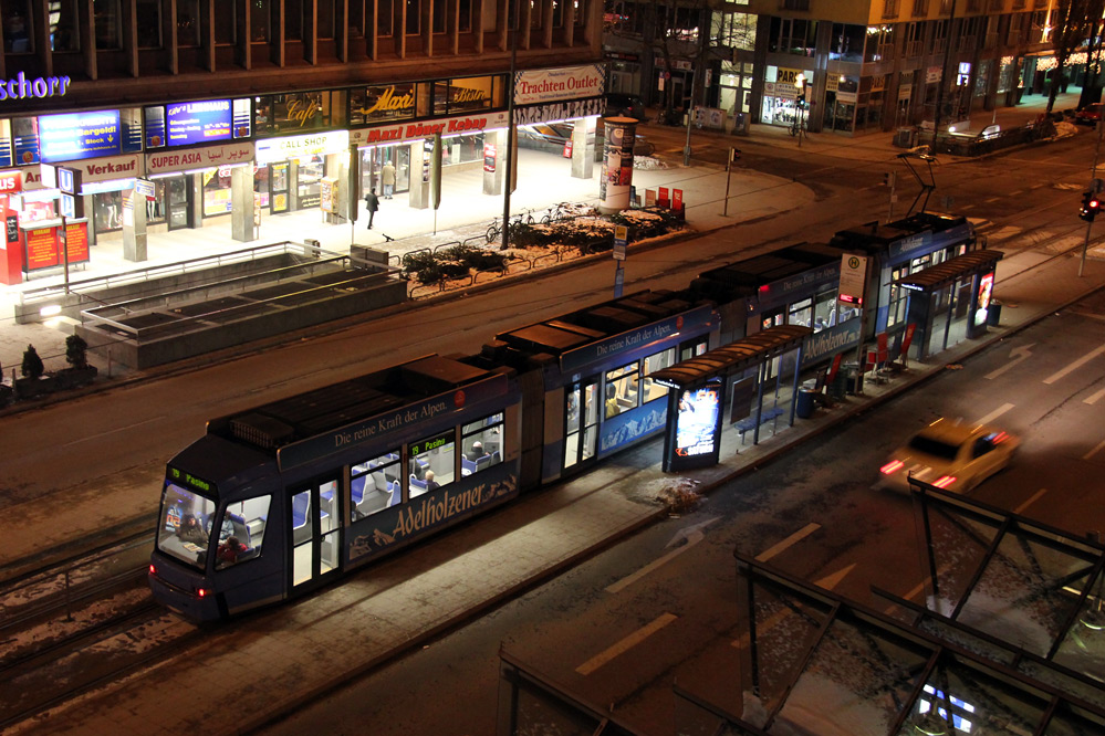 München Trambahn R3.3 Straßenbahn tram Munich