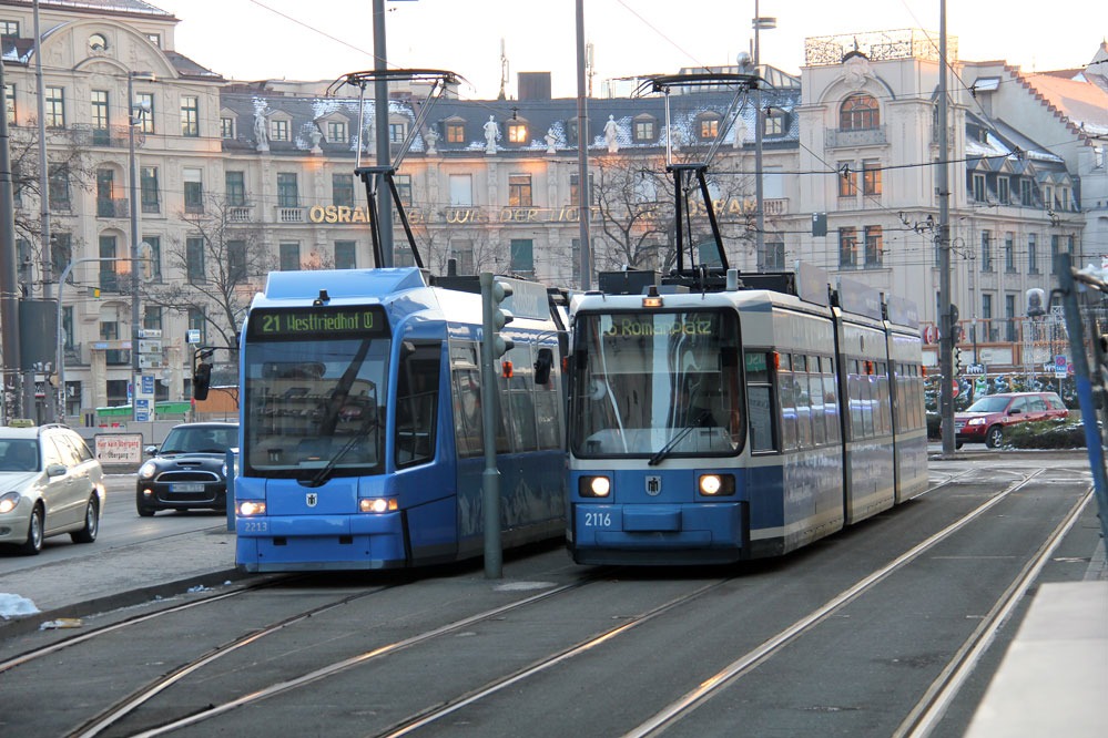 München Trambahn R3.3 Straßenbahn tram Munich