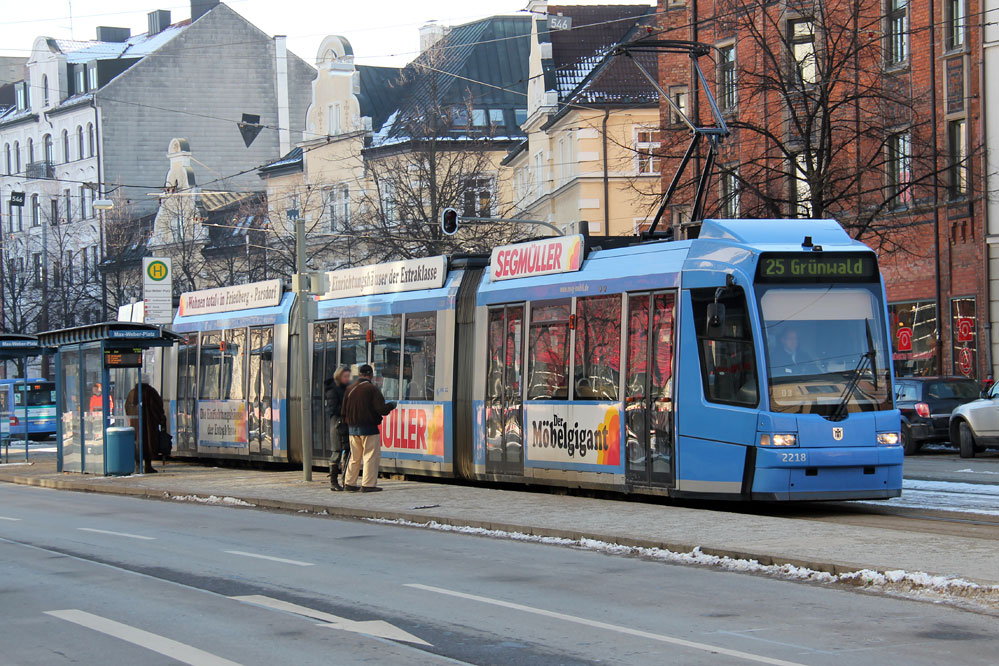 München Trambahn R3.3 Straßenbahn tram Munich