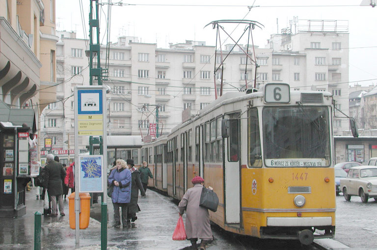Ganz articulated tram