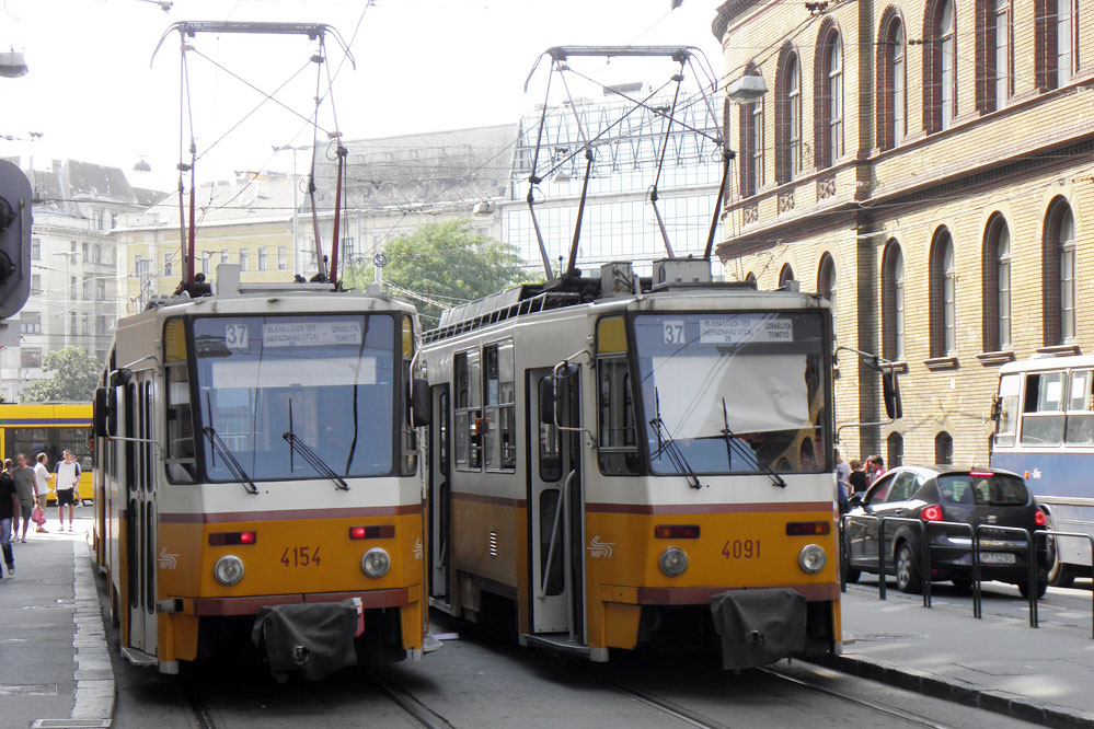 T5C5 tram Budapest