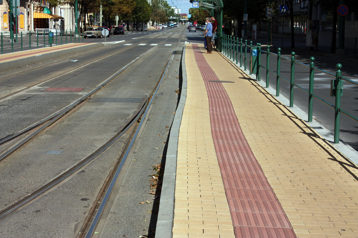 tram stop Szeged