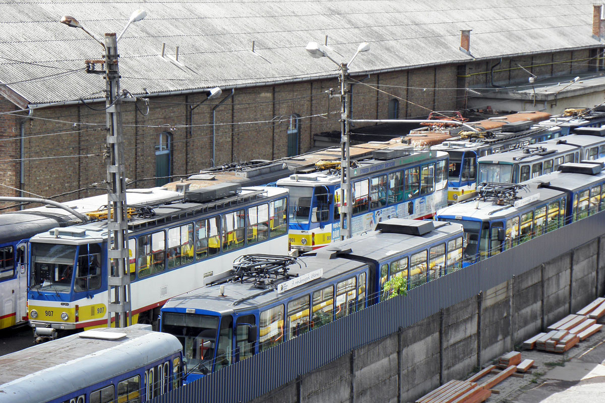 Szeged tram depot