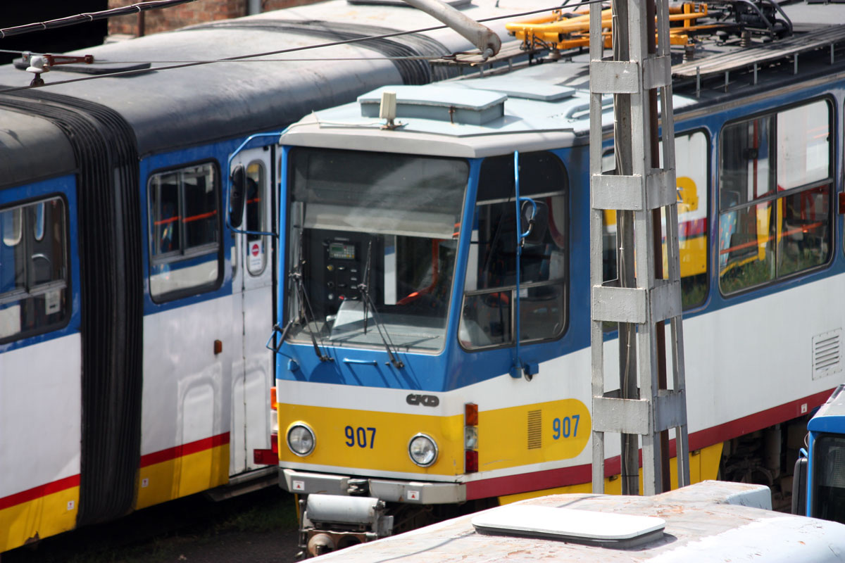 Szeged tram depot