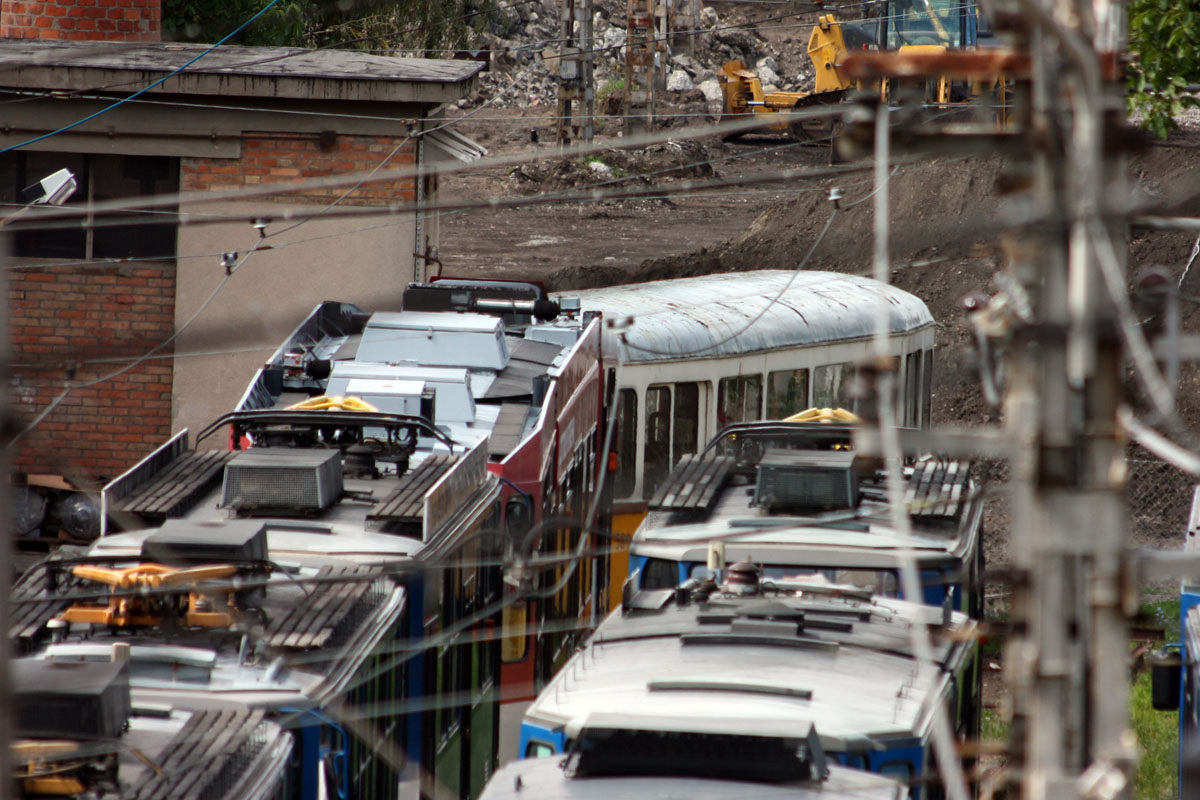 Szeged tram Depot Cottbus KTNF6