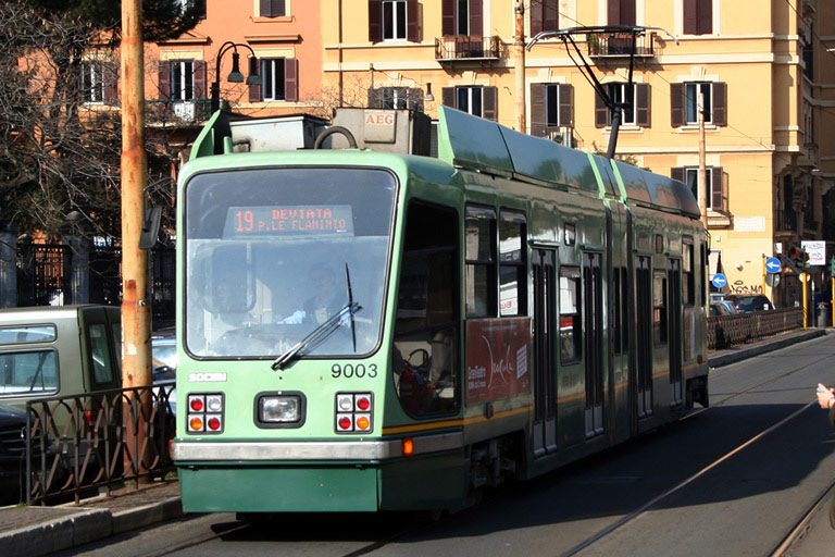 Socimi low floor tram