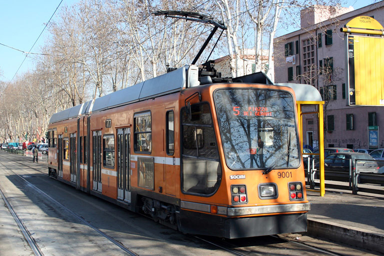 Socimi low floor tram