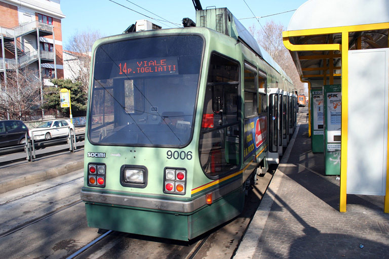 Socimi low floor tram