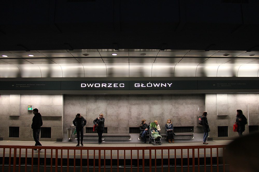 Karakau Hauptbahnhof Krakow main station