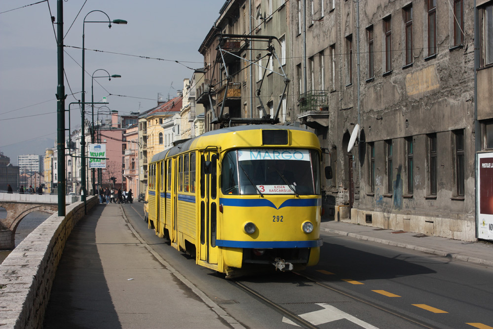 K2YU Straßenbahn Tram Sarajevo