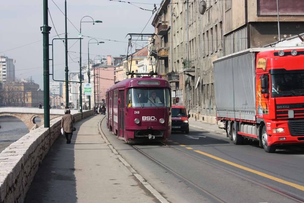 K2YU Straßenbahn Tram Sarajevo