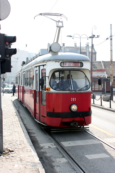 Straßenbahn Tram Sarajevo ex Wien E