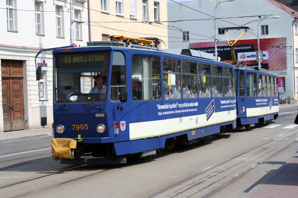 Tram T6A5 Bratislava Pressburg