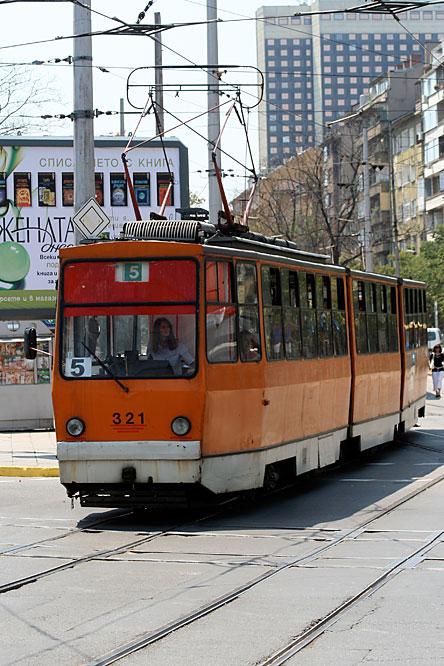 Sofia Bulgaria 1300 tram