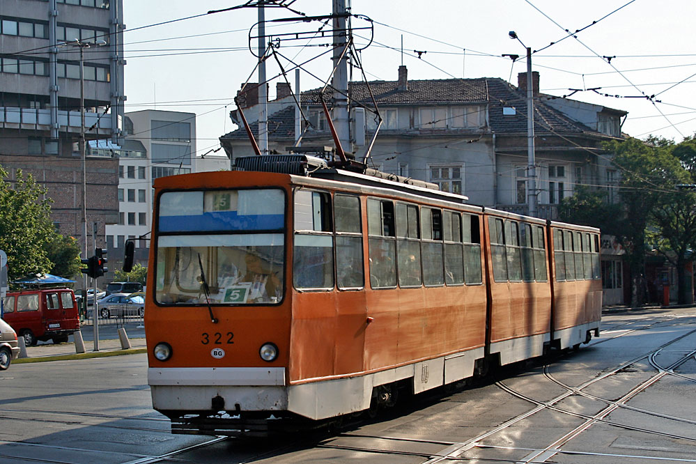 Sofia Bulgaria 1300 tram