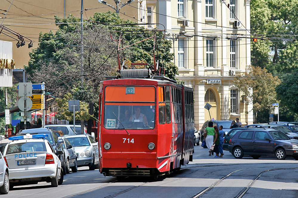 T6M-700 tram Sofia