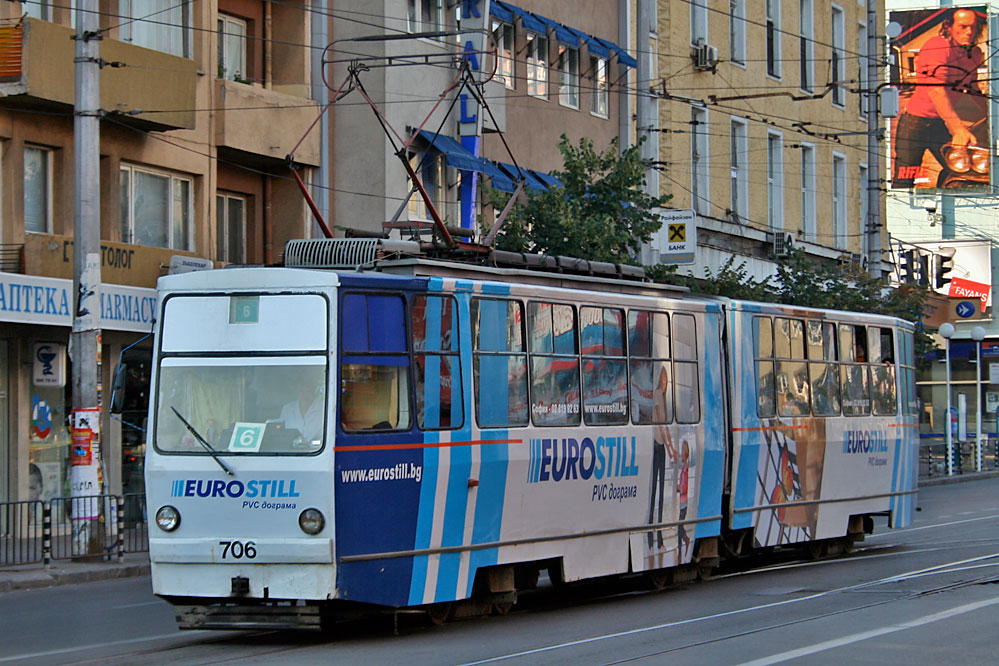 T6M-700 tram Sofia