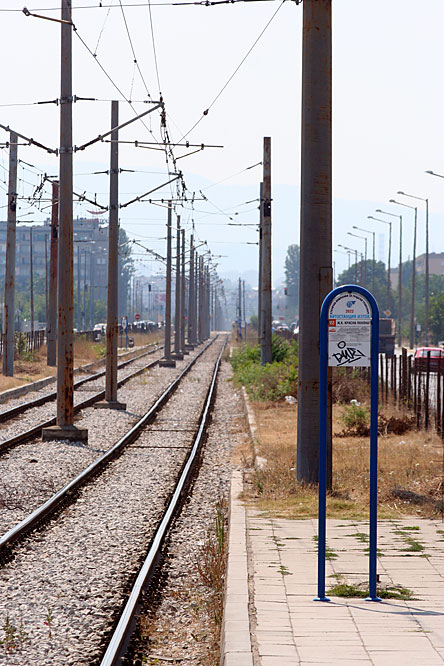Endstelle im Osten der Stadt