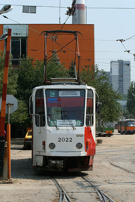 Depot Krasna Poljana Betriebshof Remise