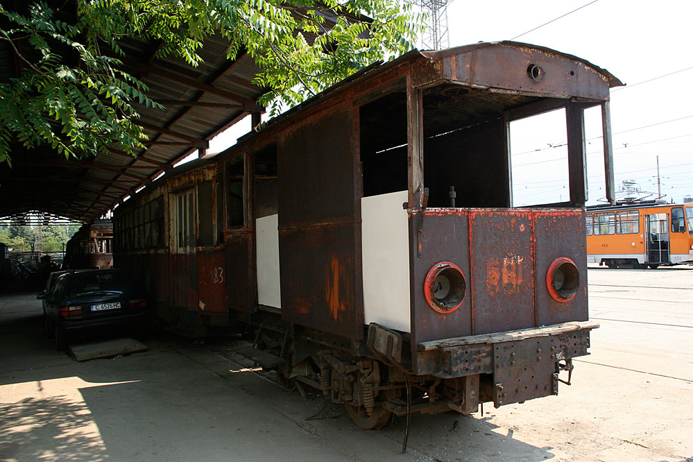 Depot Krasna Poljana Betriebshof Remise