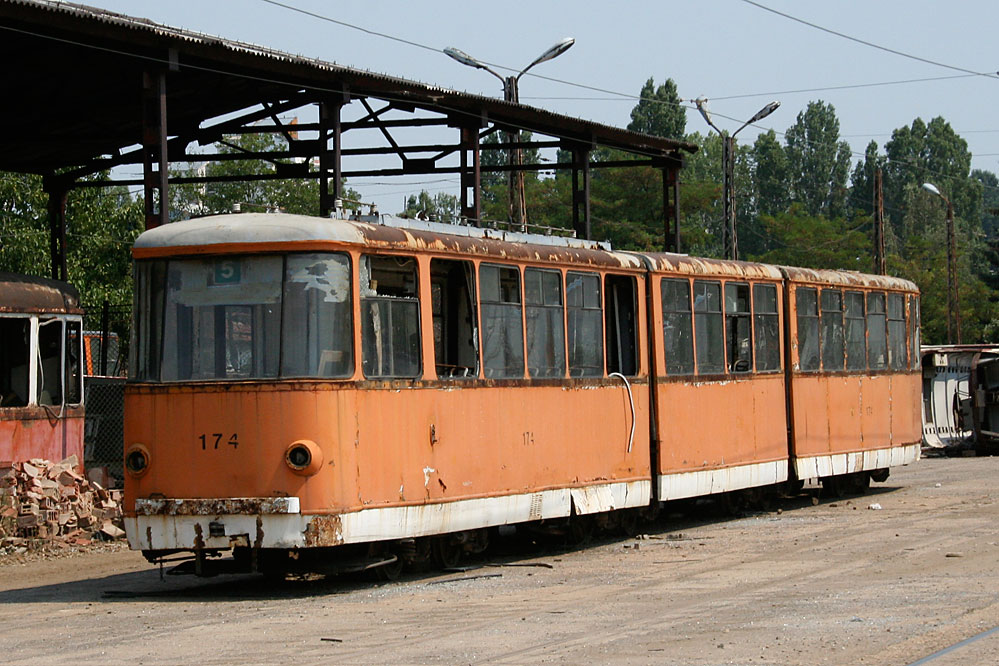 Depot Krasna Poljana Betriebshof Remise