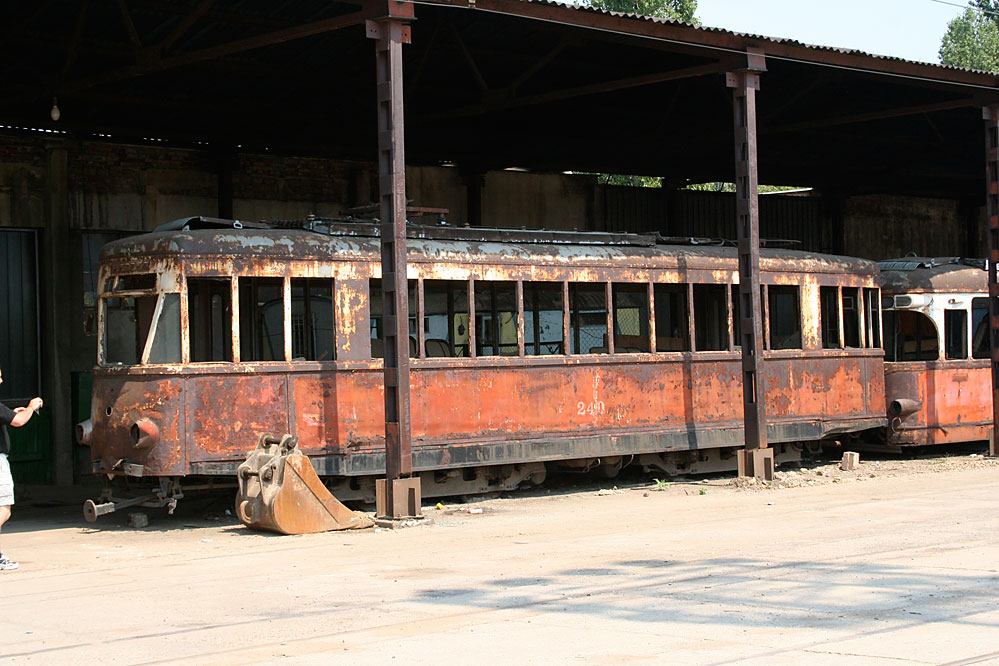 Depot Krasna Poljana Betriebshof Remise
