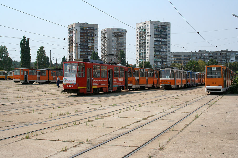 Depot Krasna Poljana Betriebshof Remise
