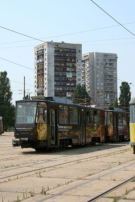 Depot Krasna Poljana Betriebshof Remise