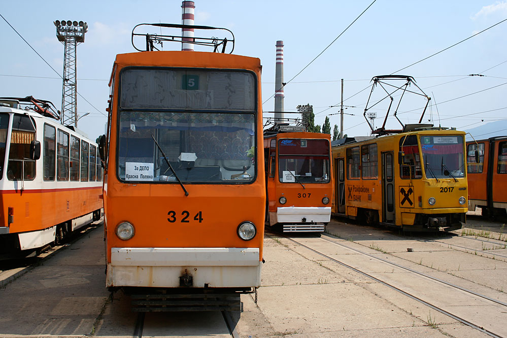Depot Krasna Poljana Betriebshof Remise