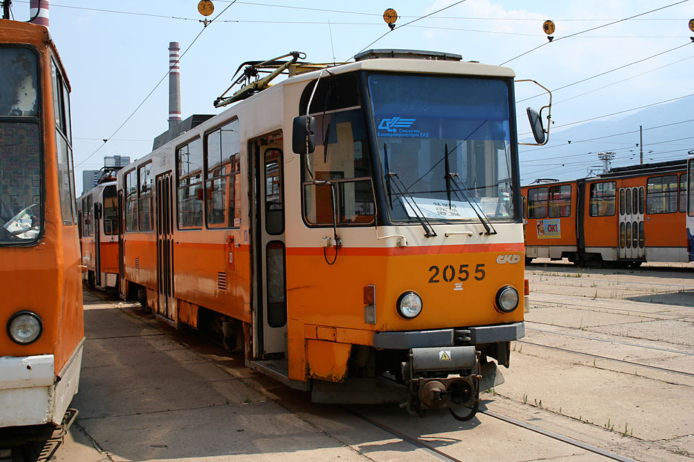 Depot Krasna Poljana Betriebshof Remise