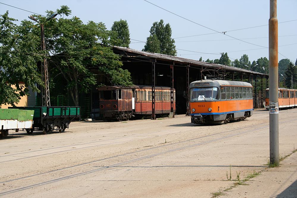 Depot Krasna Poljana Betriebshof Remise