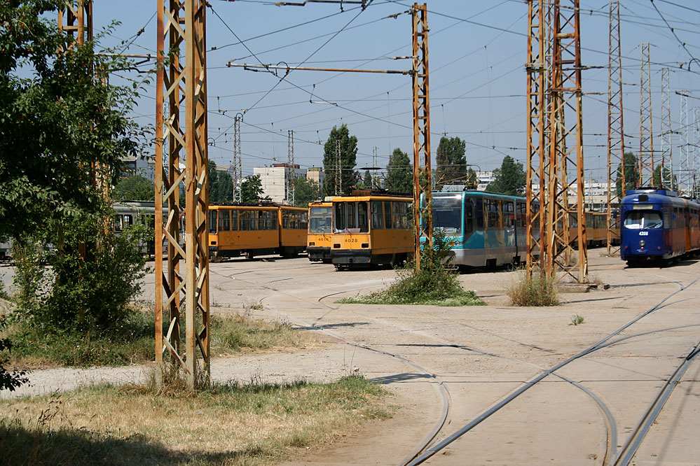Tram Depot Sofia Iskar Betriebshof Remise
