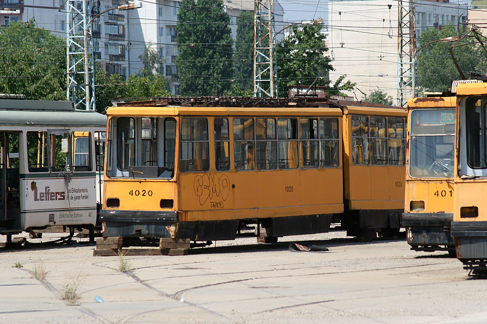 Tram Depot Sofia Iskar Betriebshof Remise