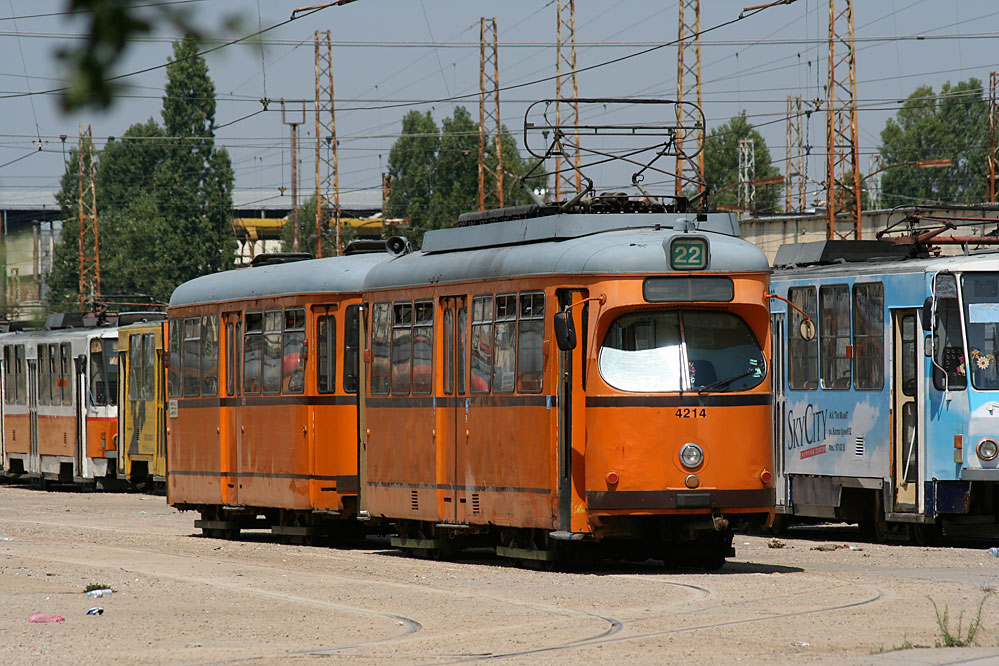 Tram Depot Sofia Iskar Betriebshof Remise