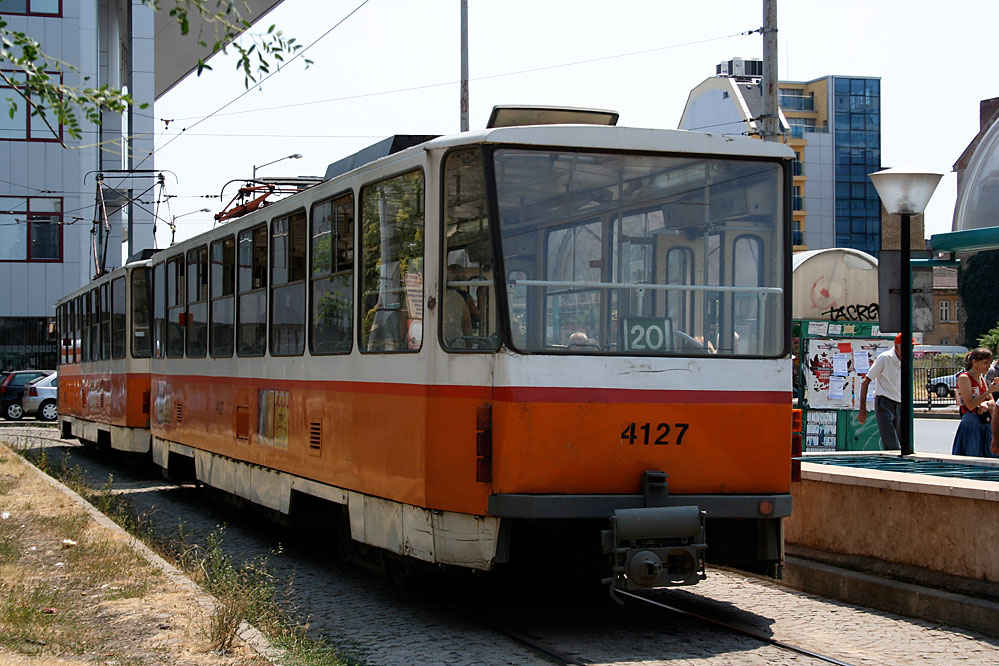 Sofia T6B5 tram 
