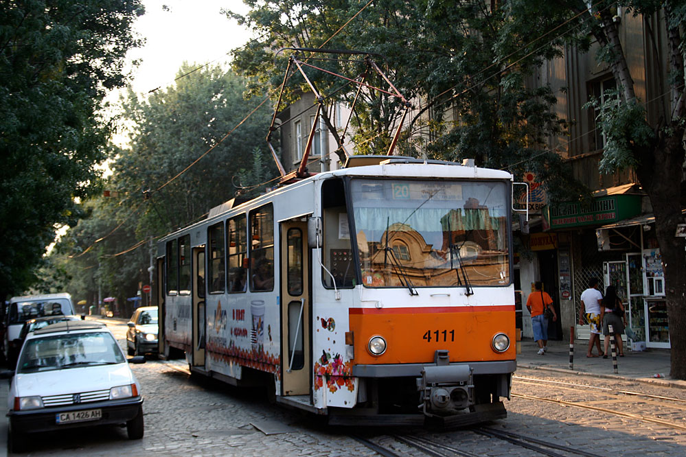 Sofia T6B5 tram 