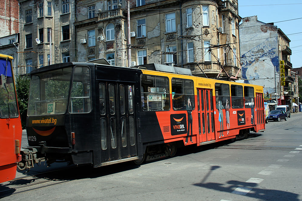 Sofia T6B5 tram 