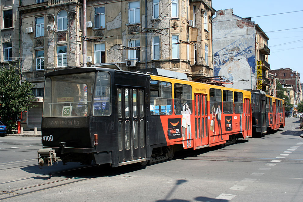 Sofia T6B5 tram 