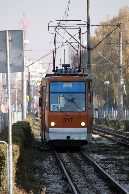 Sofia Bulgaria 1300 tram