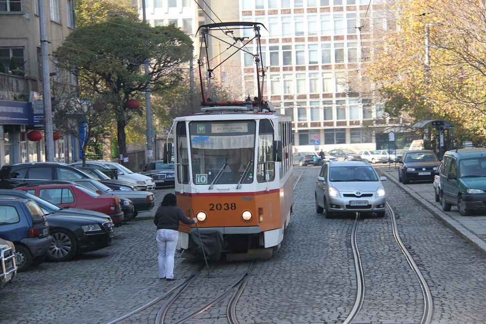 Sofia Straßenbahn tramway T6A2