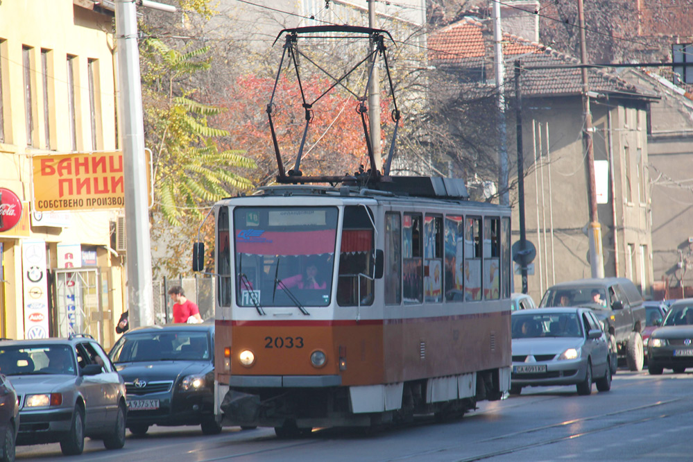 Sofia Straßenbahn tramway T6A2