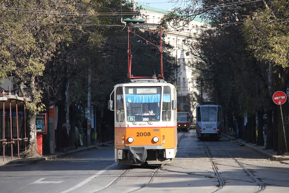 Sofia Straßenbahn tramway T6A2